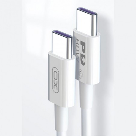 XO NB-Q190A PD ΣΕ TYPE-C ,60W Charger Cable White