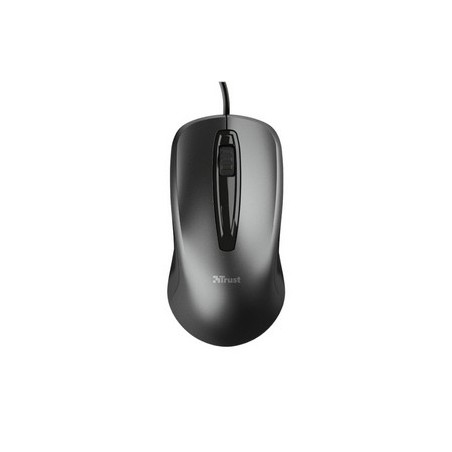 TRUST - Carve Wired Comfort Mouse - Black