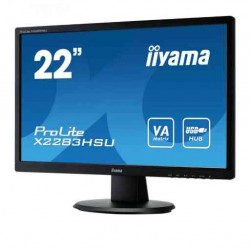 Iiyama X2283HSU 22"FHD 1920x1080 Black/D-SUB & DVI-D & DP & USB HUB (TM)