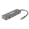 D-Link DUB-2333 5-in-1 USB-C Hub with HDMI/Power Delivery  (WS)