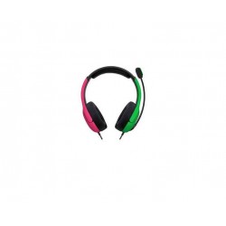 PDP - Wired Gaming Headset for Nintendo Switch Pink/Green LvL40  (WS)