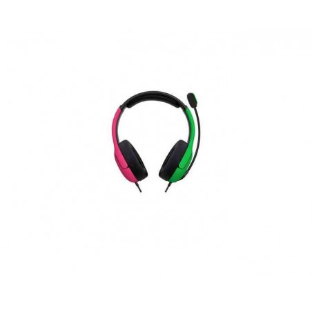 PDP - Wired Gaming Headset for Nintendo Switch Pink/Green LvL40  (WS)