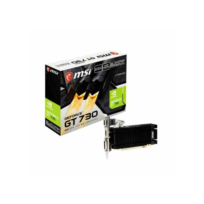 MSI Nvidia  GeForce GT 730 (2GB, GDDR3, 64bit) (QU)