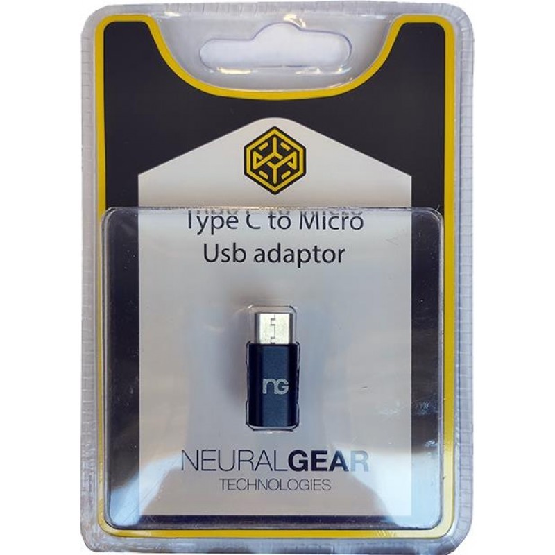 NG ΑΝΤΑΠΤΟΡΑΣ Type C (αρσενικό) σε υποδοχή Micro-USB (θυληκό), BLISTER