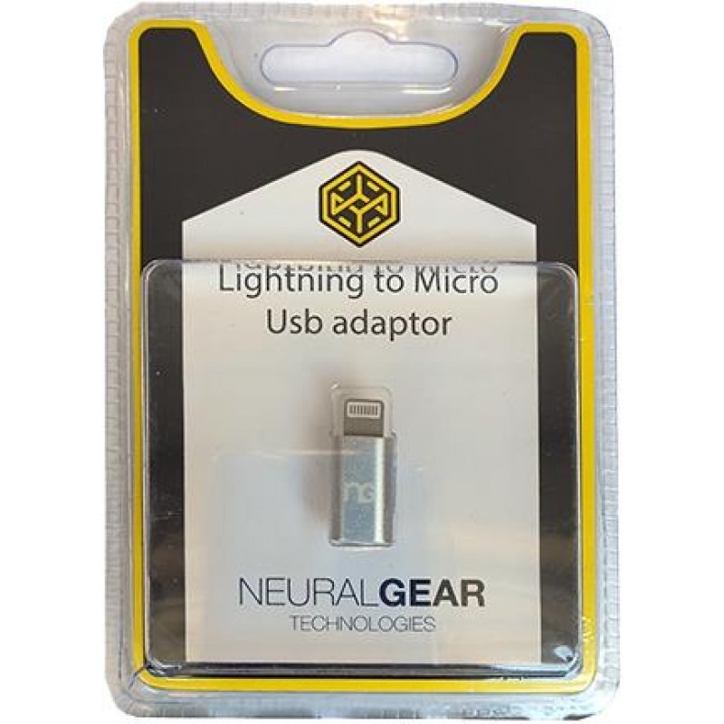 NG ΑΝΤΑΠΤΟΡΑΣ LIGHTNING (αρσενικό) σε υποδοχή MICRO USB (θυληκό), BLISTER